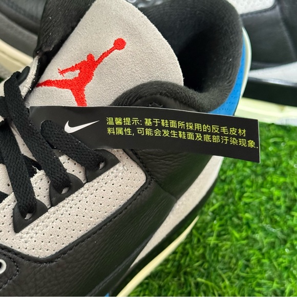 Size 8.5 - Mens Air Jordan III 3 Retro OG Rare Air Basketball Black - IB8967-004 - Picture 6 of 9